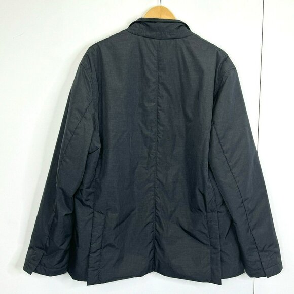 Untuckit Caladoc Jacket Mens XL Gray Sports Coat Blazer Button Zip Travel Puffer - Picture 4 of 7